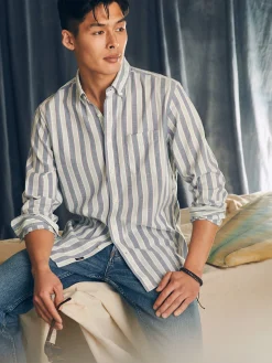 Faherty Brand Supima Oxford Shirt -