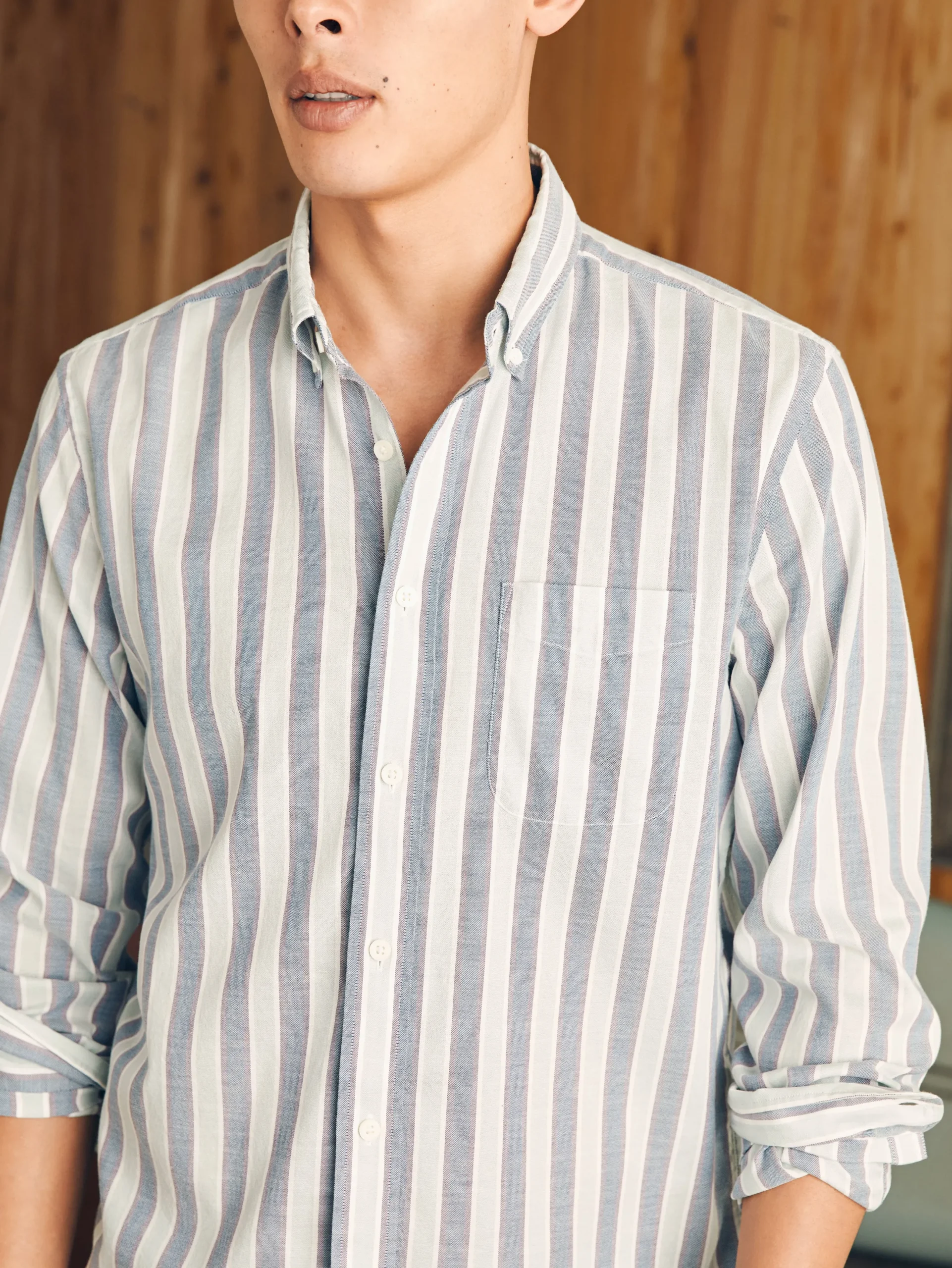 Faherty Brand Supima Oxford Shirt -