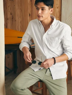 Faherty Brand Supima Oxford Shirt -