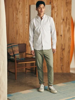 Faherty Brand Supima Oxford Shirt -