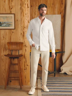 Faherty Brand Supima Oxford Shirt -