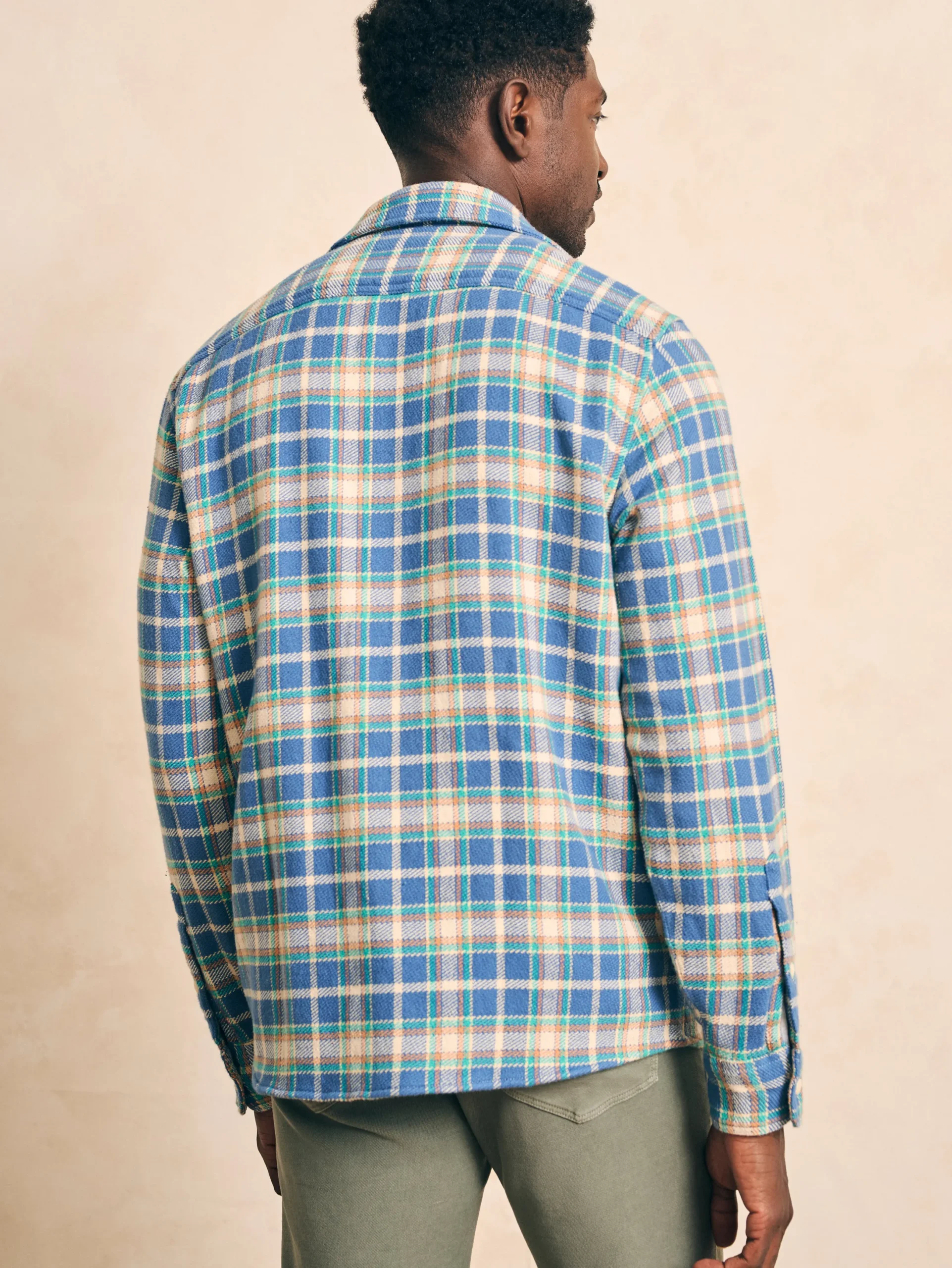 Faherty Brand Surf Flannel -