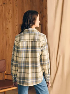 Women Faherty Brand Surf Flannel -