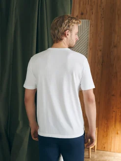 Faherty Brand Surf Stripe Sunwashed Tee (Tall) -