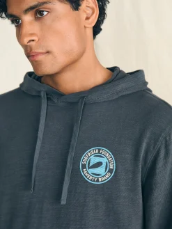 Faherty Brand Surfrider Sunwashed Slub Hoodie -