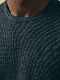 Faherty Brand Surplus Waffle Crew -