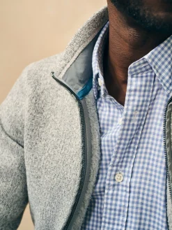 Faherty Brand Sweater Fleece Full Zip -