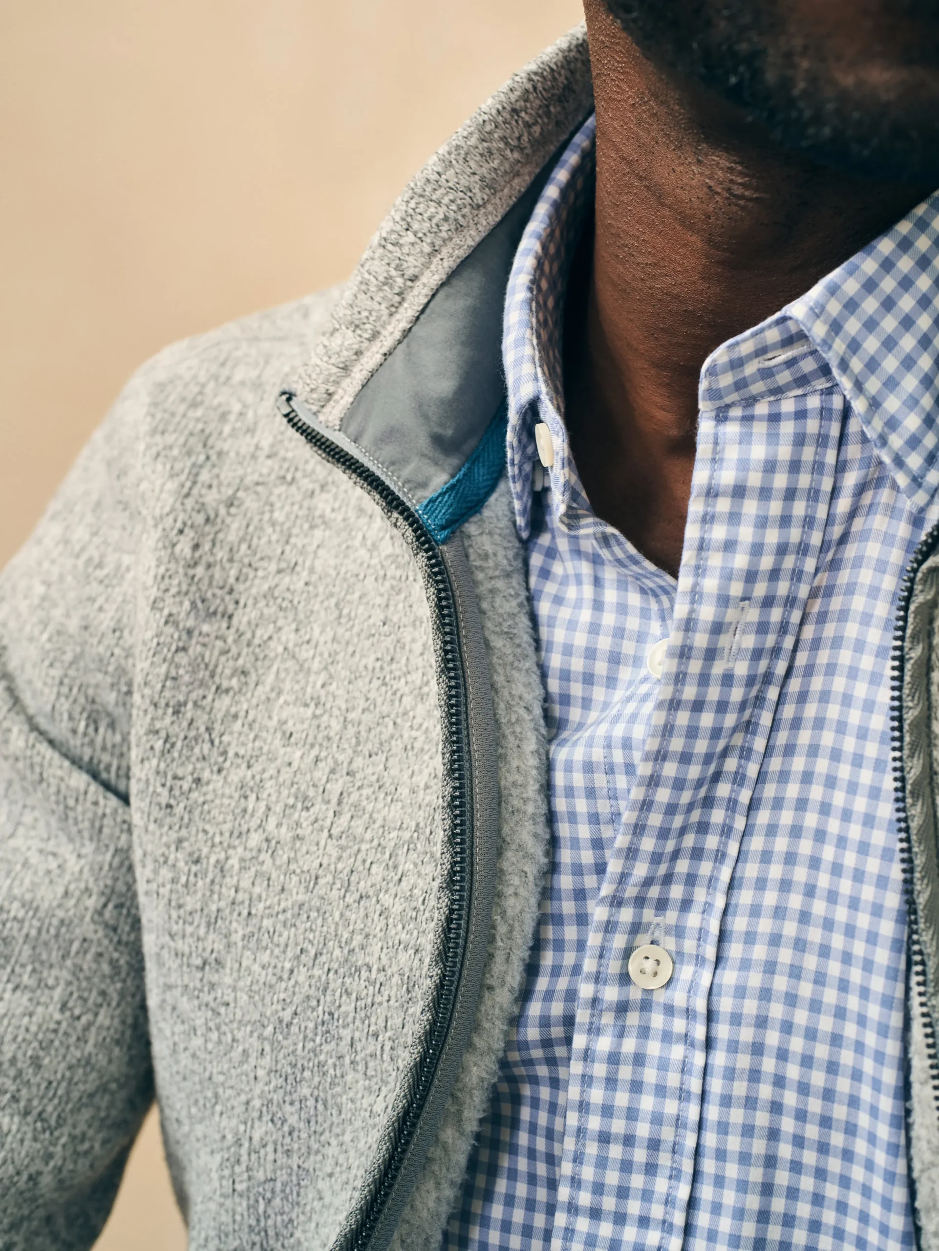 Faherty Brand Sweater Fleece Full Zip -