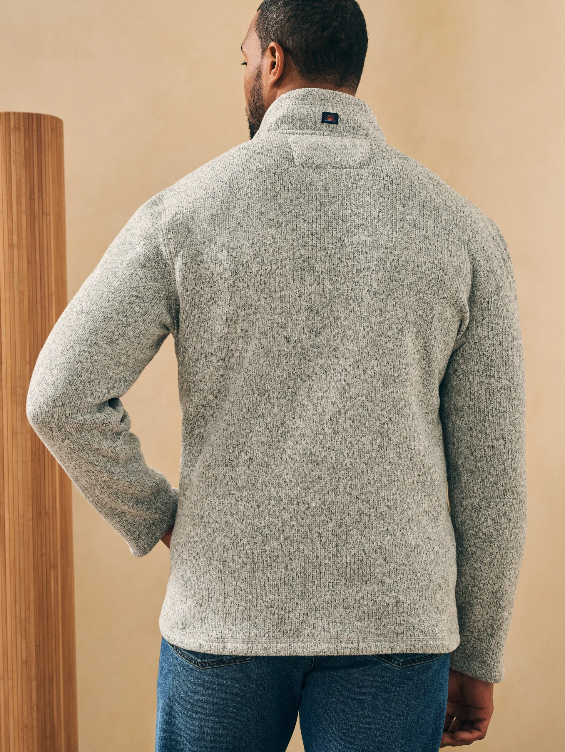 Faherty Brand Sweater Fleece Full Zip -