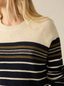 Women Faherty Brand Throwback Crew -