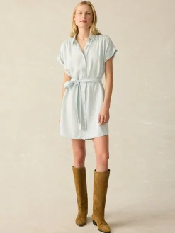 Women Faherty Brand Tried & True Breeze Shirtdress -