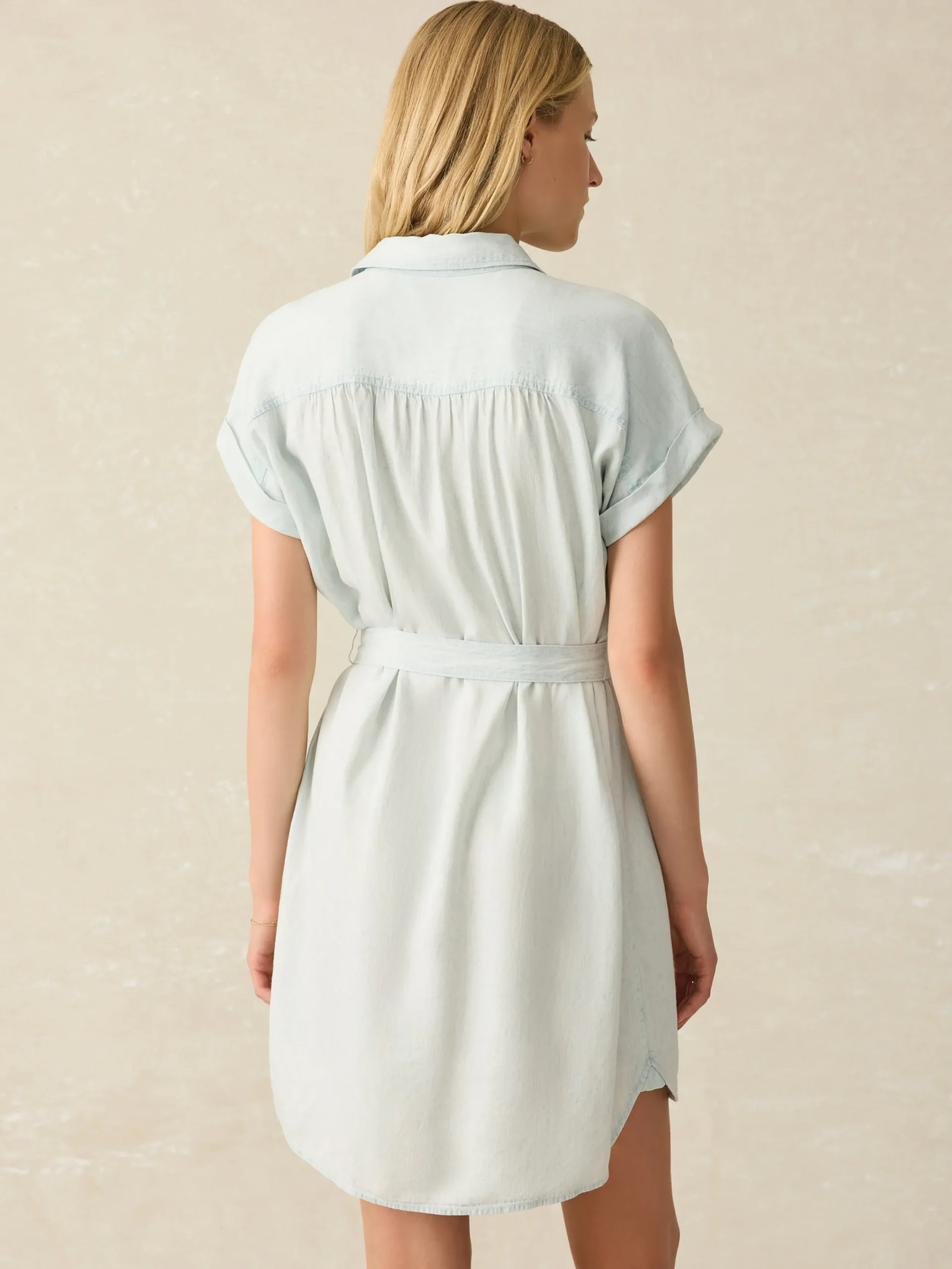 Women Faherty Brand Tried & True Breeze Shirtdress -