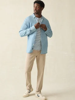 Faherty Brand Tried & True Chambray Shirt -