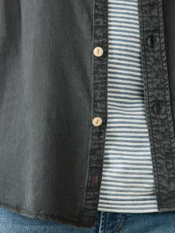 Faherty Brand Tried & True Chambray Workshirt -