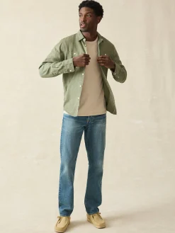 Faherty Brand Tried & True Chambray Workshirt -