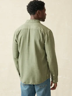 Faherty Brand Tried & True Chambray Workshirt -
