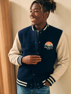 Faherty Brand Varsity Jacket -