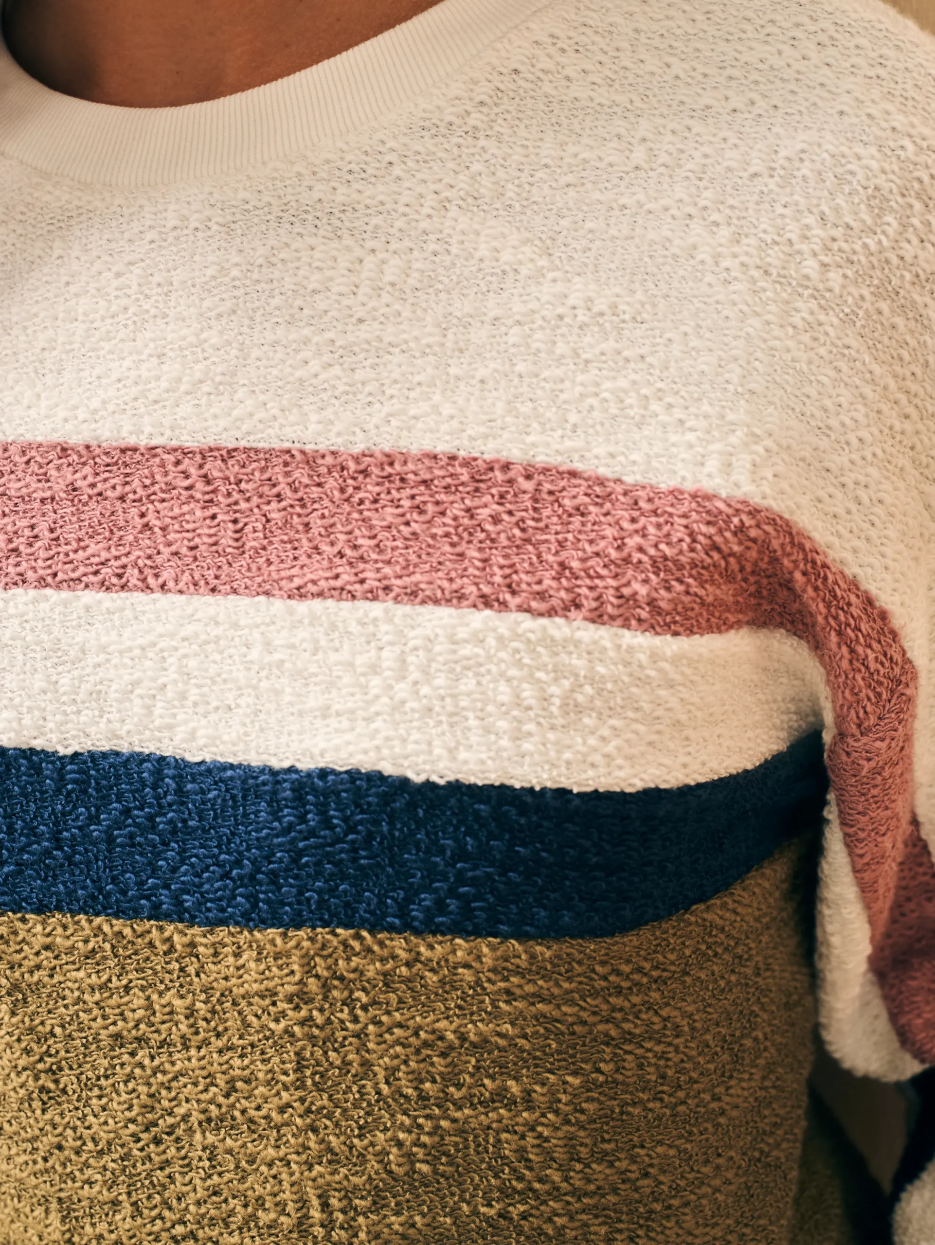 Women Faherty Brand Vista Stripe Pullover -