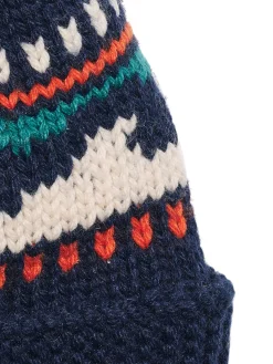 Women Faherty Brand Waves Pom Beanie -