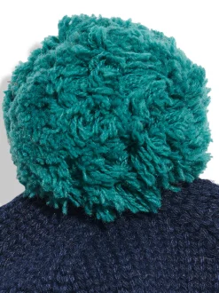 Women Faherty Brand Waves Pom Beanie -