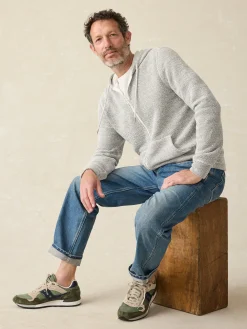 Faherty Brand Whitewater Full Zip Hoodie -