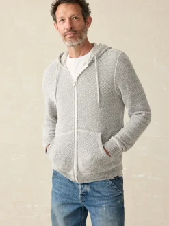 Faherty Brand Whitewater Full Zip Hoodie (Tall) -