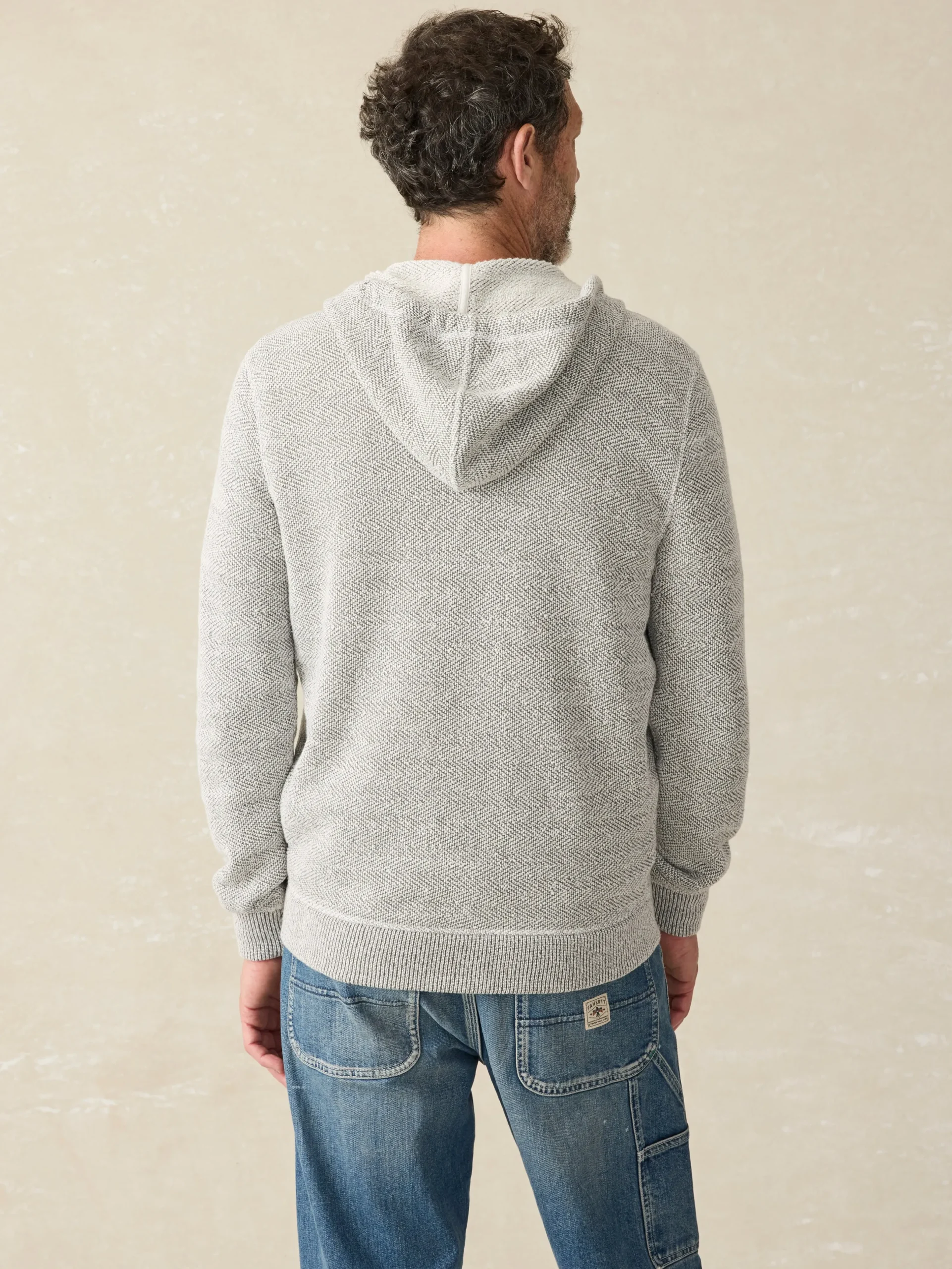 Faherty Brand Whitewater Full Zip Hoodie (Tall) -