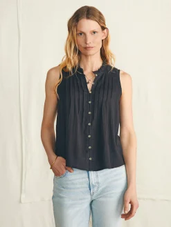 Women Faherty Brand Willa Sleeveless Top -