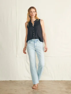 Women Faherty Brand Willa Sleeveless Top -
