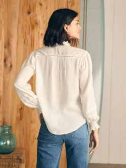 Women Faherty Brand Willa Top -